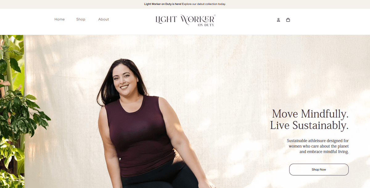 Author E-commerce - Lightworker